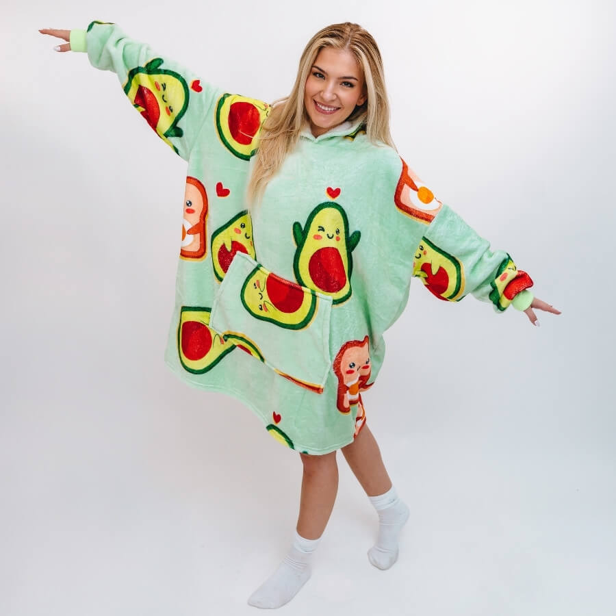 Blanket outlet hoodie avocado